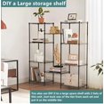 thumbnail image 4 of 5-Tier Storage Shelf, Wire Shelving Unit, 550LBS Weight Capacity, Metal Storage Shelves Adjustable Garage Tool Shelf Standing Rack, 23.62"L x 13.78"W x 59"H, 4 of 10