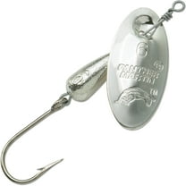 Panther Martin PMASSH_6_ Single Hooks Teardrop Spinners Fishing Lure - All Silver - 6 (1/4 oz)