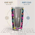 thumbnail image 6 of Strawberry Tumbler 20oz Summer Red Pink Travel Coffee Cup with Lid for Women Friend Holiday Birthday, 6 of 6