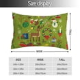 thumbnail image 4 of Kll Christmas Pillow Covers Envelope Closure,Super Soft And Cozy Fuzzy Fleece Pillow Case Cover 16"X24", 4 of 9