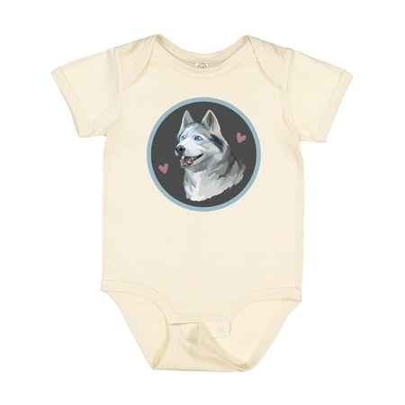 

Inktastic Siberian Husky Dog Gift Baby Boy or Baby Girl Bodysuit