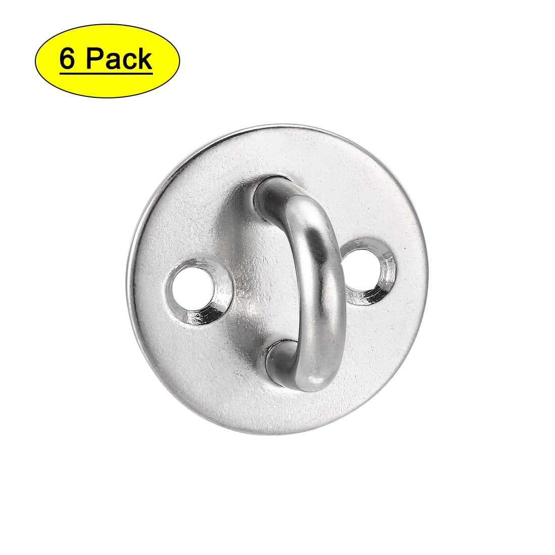Stainless Steel Ceiling Hook Pad Eye Plate Hardware 34mmX21mm Staple