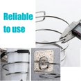 thumbnail image 1 of Hair Dryer Racks with No-Drilling Design 1Set Stainless Steel, 1 of 4