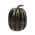 thumbnail image 2 of Izexuh Artificial Pumpkin Halloween Decorations Foam Realistic Farmhouse Centerpiece Lightweight Shatter Proof for Autumn Fall Table Display Black Gold, 2 of 8