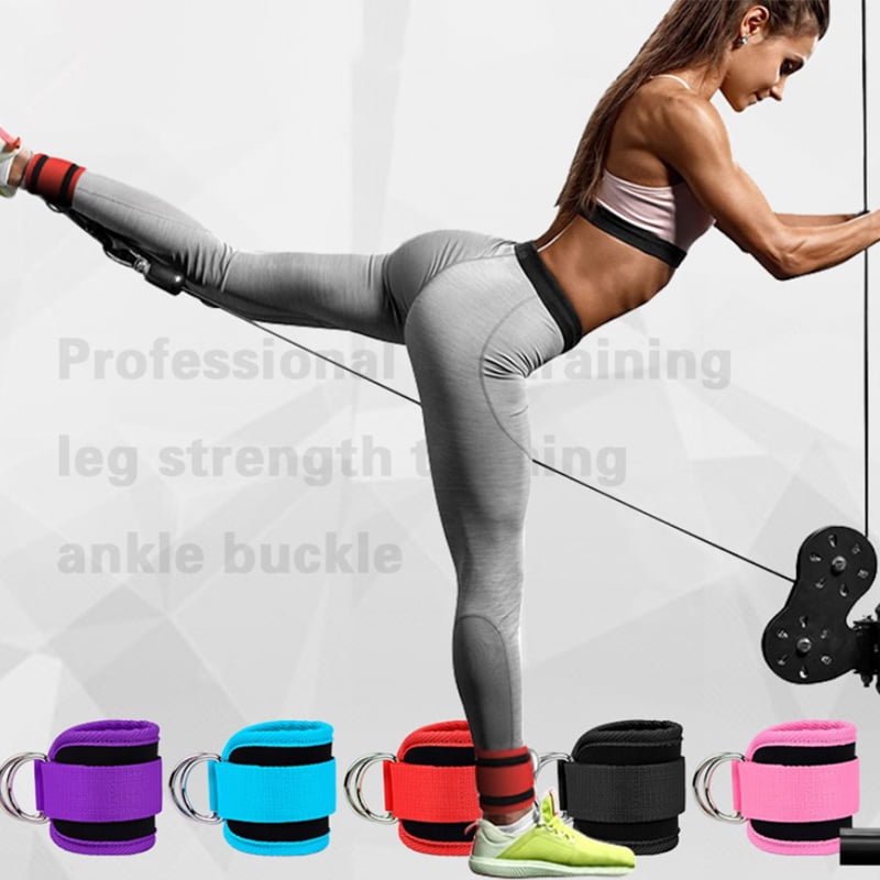 Ankle Strap For Cable Machines Padded Gym Cuff For Kickbacks Glute