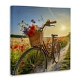 thumbnail image 4 of Stupell Industries Flower Stop Bicycle Transportation Photography Wrapped Canvas Art Print Wall Art, 30 x 30, 4 of 8