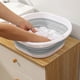 thumbnail image 5 of Cubeta plegable para masaje de pies: bañera de hidromasaje portátil retráctil para pies para el hogar,ideal para relajación,alivio del estrés,pedicura en casa y masaje profundo de pies, 5 of 6