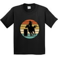 thumbnail image 3 of Inktastic Rodeo Barrel Racing Cowgirl Youth T-Shirt, 3 of 5