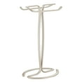 thumbnail image 5 of iDesign Axis Metal Hand Towel Holder for Bathroom, Vanities, Countertops, Kitchen, Holds 2 Finger Tip Towels, Satin, 5 of 10