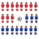 thumbnail image 1 of Ounissouiy 23 uds, jugador de fútbol de para hombres, exquisito jugador de fútbol de de resina, reemplazo de jugador de fútbol para Juegos de cartas, 1 of 6