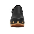 thumbnail image 3 of XYD Women Round Toe Cork Platform Pumps Slingback Strap Chunky Block Heels Fashion Weekend Date Shoes Size 7 Black, 3 of 4