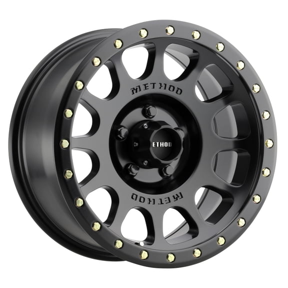 Method Race Wheels mr305 nv 17x8.5 5x5.5 0et 108mm matte black wheel Fits select: 2013-2018 RAM 1500, 1994-2012 DODGE RAM 1500
