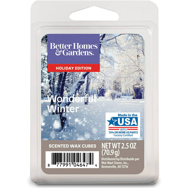Better Homes & Gardens 2.5 oz A Wonderful Winter Scented Wax Melts