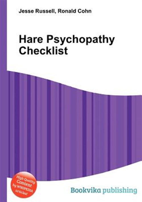 the hare psychopathy checklist revised is