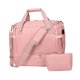 thumbnail image 1 of Bolso de gimnasio Colamx resistente con interfaz USB Rosa, 1 of 8