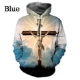 thumbnail image 4 of Sudadera con capucha con estampado 3D de la cruz de Jesús cristiana para hombre y mujer, sudadera con capucha de moda Harajuku y2k, sudadera con capucha para hombre, 4 of 5