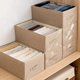 thumbnail image 2 of Caja de almacenamiento de tela de armario tridimensional grande, caja de almacenamiento plegable para el hogar, tipo cajón, ropa, jeans, 2 of 4
