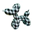 thumbnail image 2 of Escultura de perro con globo nórdico, adorno decorativo artesanal, figurita de Animal Simple para comedor, estantería, decoración de , cafetería, Negro Baoblaze linda escultura, 2 of 8