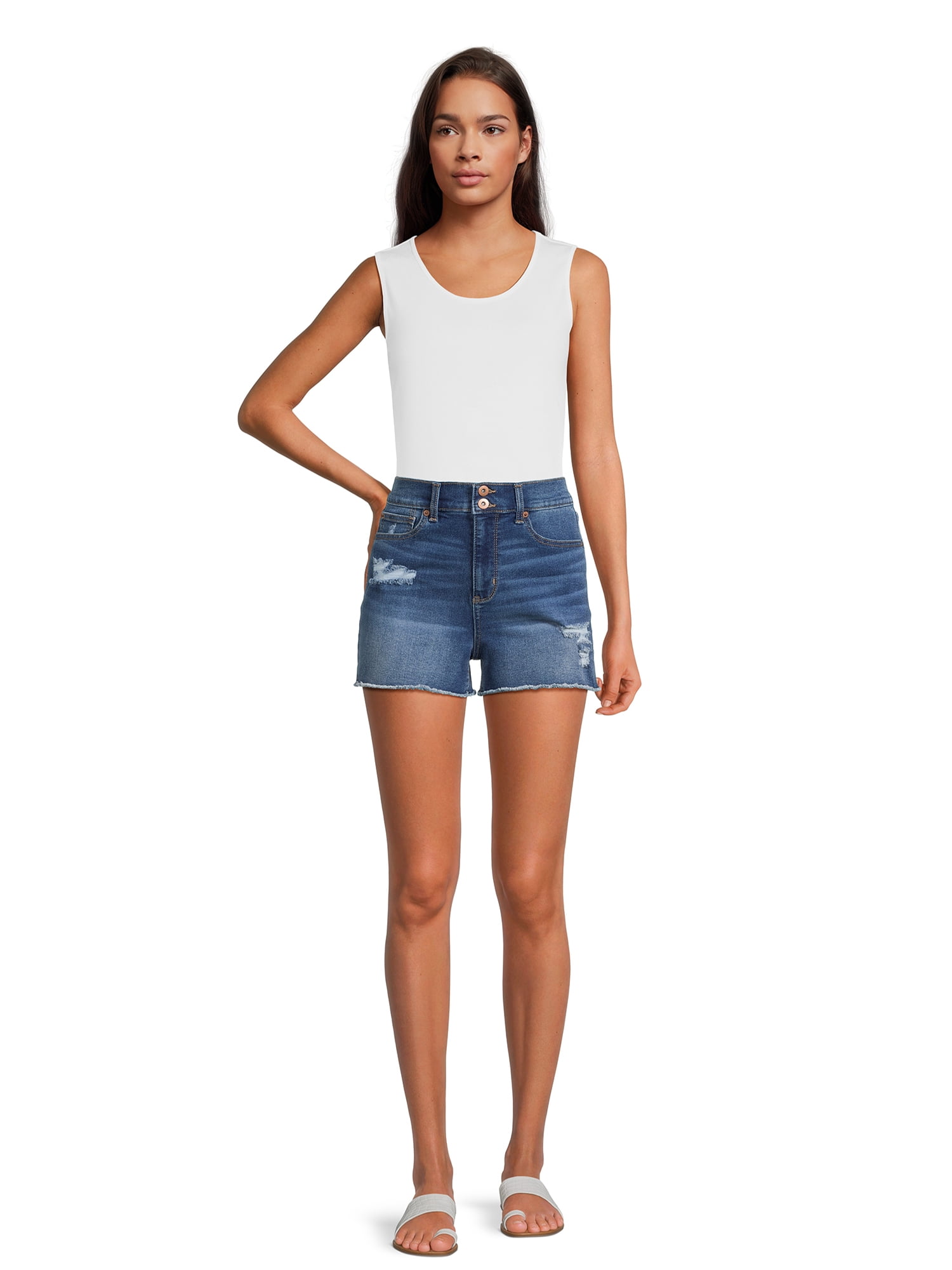RealSize Women's Rib Muscle Tank Top, Sizes XS-3XL