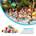thumbnail image 3 of Lot de 10 Balles d'Eau Réutilisables Jeu de Piscine 5cm Rond Jouets de Combat de Jardin Absorbants Éclaboussures Interactifs Fête Adultes Parent-Enfant Jouet Vert, 3 of 7