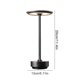 thumbnail image 3 of Cordless table lamp, dimmable, waterproof, metal, USB rechargeable - 1 pc Gold Gold, 3 of 3