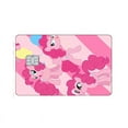 thumbnail image 3 of Various My Little Pony Anime Bank Credit Cards Bus Card Stickers Applejack Fluttershy Cool Decor Waterproof Sticker Toys Gifts, 3 of 7