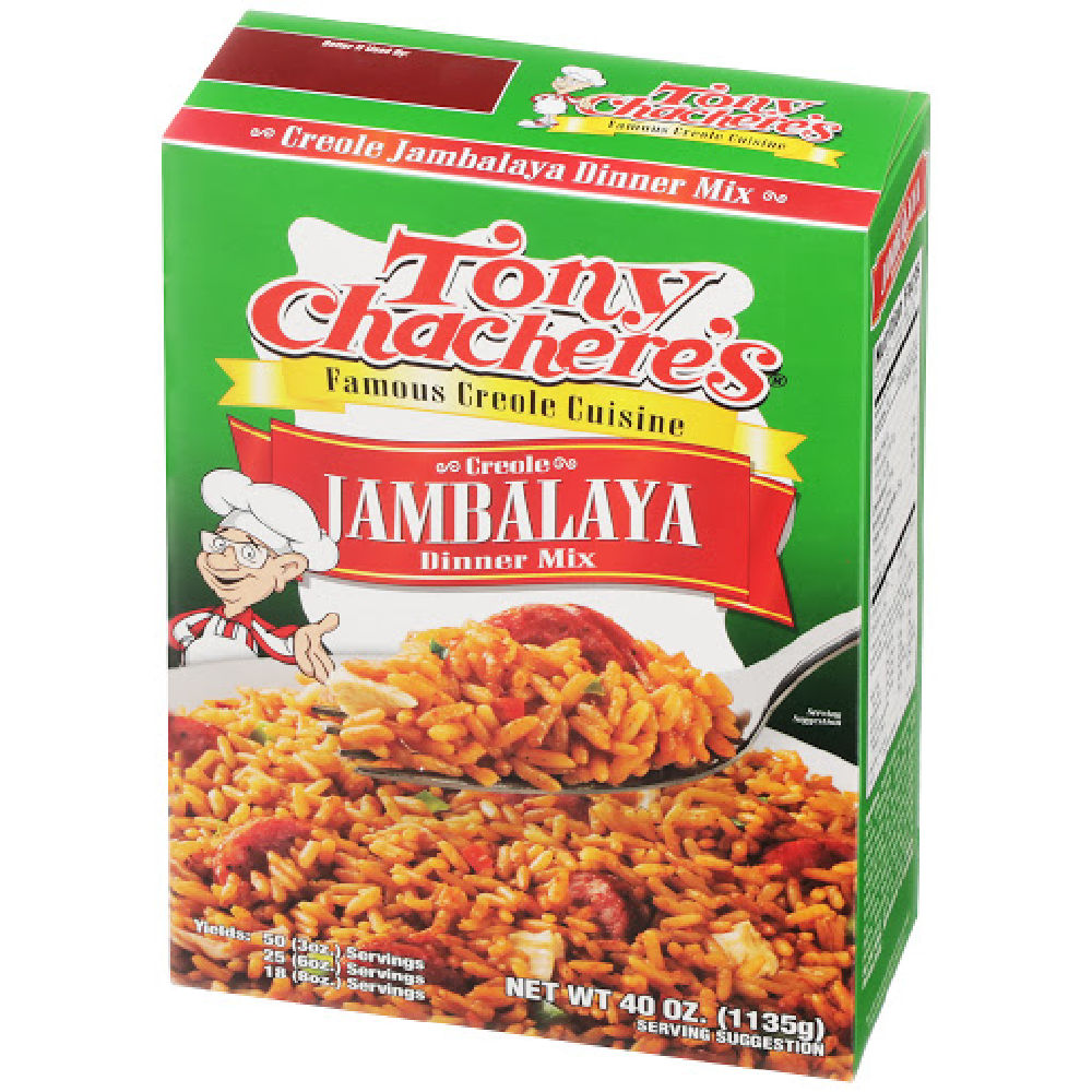 Tony Chachere's Creole Jambalaya Dinner, 8 oz [Pack of 12] - Walmart.com