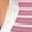 Pink Stripes, variant on Women'S Lapel Collar Striped Short Sleeve Slim Bodycon Midi Dress Blue XL