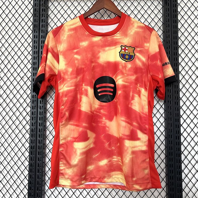Camiseta De Fútbol Clásica De Verano Edición Especial Del Barcelona Temporada 25-26S