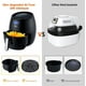 thumbnail image 5 of Freidora de aire 6.9QT/6.5L, Uten 1700W Modo de freír 8 en 1 de alta potencia, calentamiento rápido, horno antiadherente, cocción sin aceite, calentamiento rápido/control de tiempo, pantalla táctil di, 5 of 5