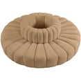 thumbnail image 4 of Pemberly Row Contemporary Soft Camel Velvet Modular Sectional, 4 of 5