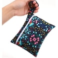 thumbnail image 4 of 7 in 1 Reusable Menstrual Pads, Bamboo Charcoal Cloth Menstrual Pads Reusable Sanitary Pads Mama Panty Liners with Wet Bag for Heavy Flow, Soft Washable, 4 of 8