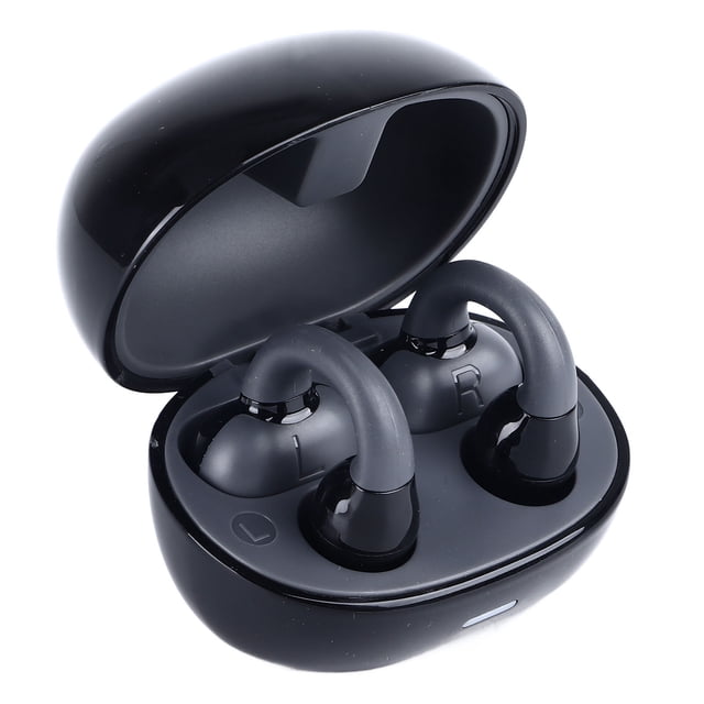 Auriculares De Oído Abierto, Mini Auriculares 5.3 Con Clip En La Oreja Con Estuche De Carga, 48 Horas De Reproducción, Auriculares Deportivos De Conducción Ósea Para