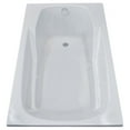 thumbnail image 5 of Atlantis Tubs 4272EDL Eros 42 x 72 x 23 - Inch Rectangular Air & Whirlpool Jetted Bathtub w/ Left Side Pump Placement, 5 of 5