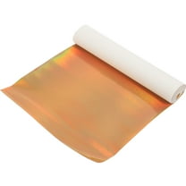 PAMINGONO 1Set Reflective Fabric for Party Decoration Golden Iridescent Craft Fabric with Holographic Finish