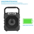 thumbnail image 2 of Nueva Máquina De Karaoke Altavoz Portátil Al Aire Libre Altavoz Bluetooth Altavoz De Luz Led seitruly EL013085-00, 2 of 5