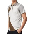 thumbnail image 1 of Playera Polo Cremallera Secado Rápido Cómodo Y Transpirable, 1 of 5