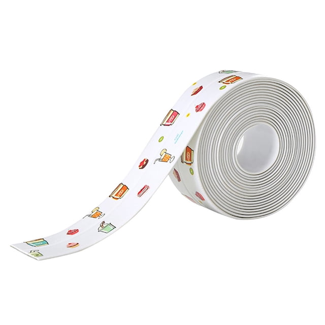 Tira de sellado de pared acrílica Cinta de sellado adhesiva impermeable Cinta de reparación de inodoros de baño, Tipo 5 Scienceny HA7326-05B