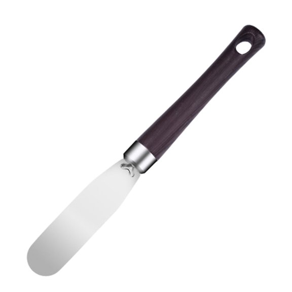 Mauxuk Professional Stainless Steel Cake Icing Spatula & Scraper Set - Angled Blade for Precision Decorating, Dough Cutting - Rust-Resistant Baking Tool (15.55in)