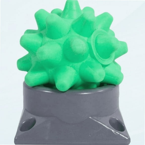 Portable Acupoint Massage Ball with Base for Muscle Relaxation Ball Rumble Yoga Fitness Ball Sport Hedgehog Ball Roller