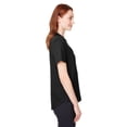 thumbnail image 3 of North End NE102W Women's Replay Recycled Polo-Black-2XL, 3 of 3