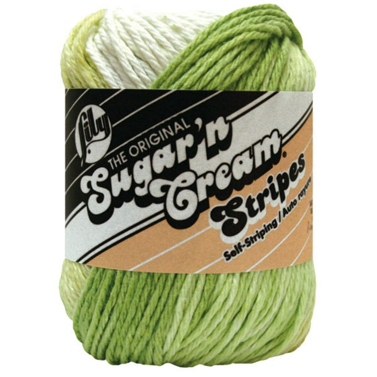 Lily Sugar'n Cream The Original Yarn, Jute, 2.5oz(71g), Medium, Cotton 