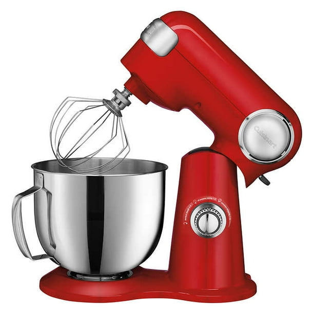 Conair Cuisinart SM 50R 5.5 Quart Stand Mixer Red Walmart
