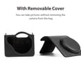 thumbnail image 2 of Tignapoo Instant Camera Bag for Fujifilm Mini 99 - Adjustable Strap, Premium PU Leather, Water-Resistant, Magnetic Closure, Black/Brown Options, 2 of 6