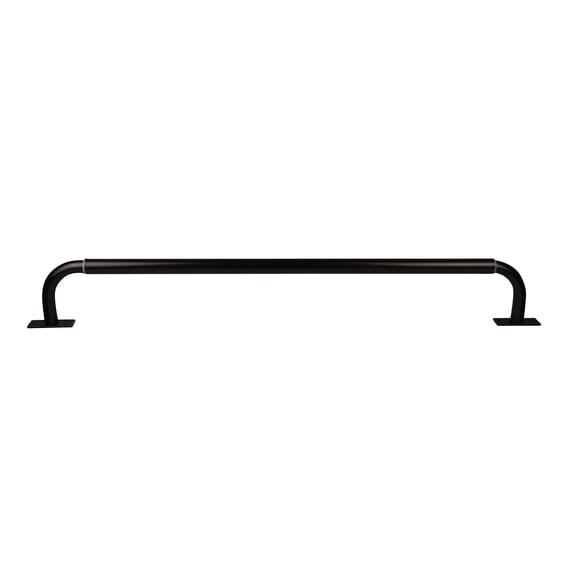 MERIVILLE 1" Wraparound Curtain Rod Set, Adjustable 84-120 Inches, Blackout Design, Oil-Rubbed Bronze