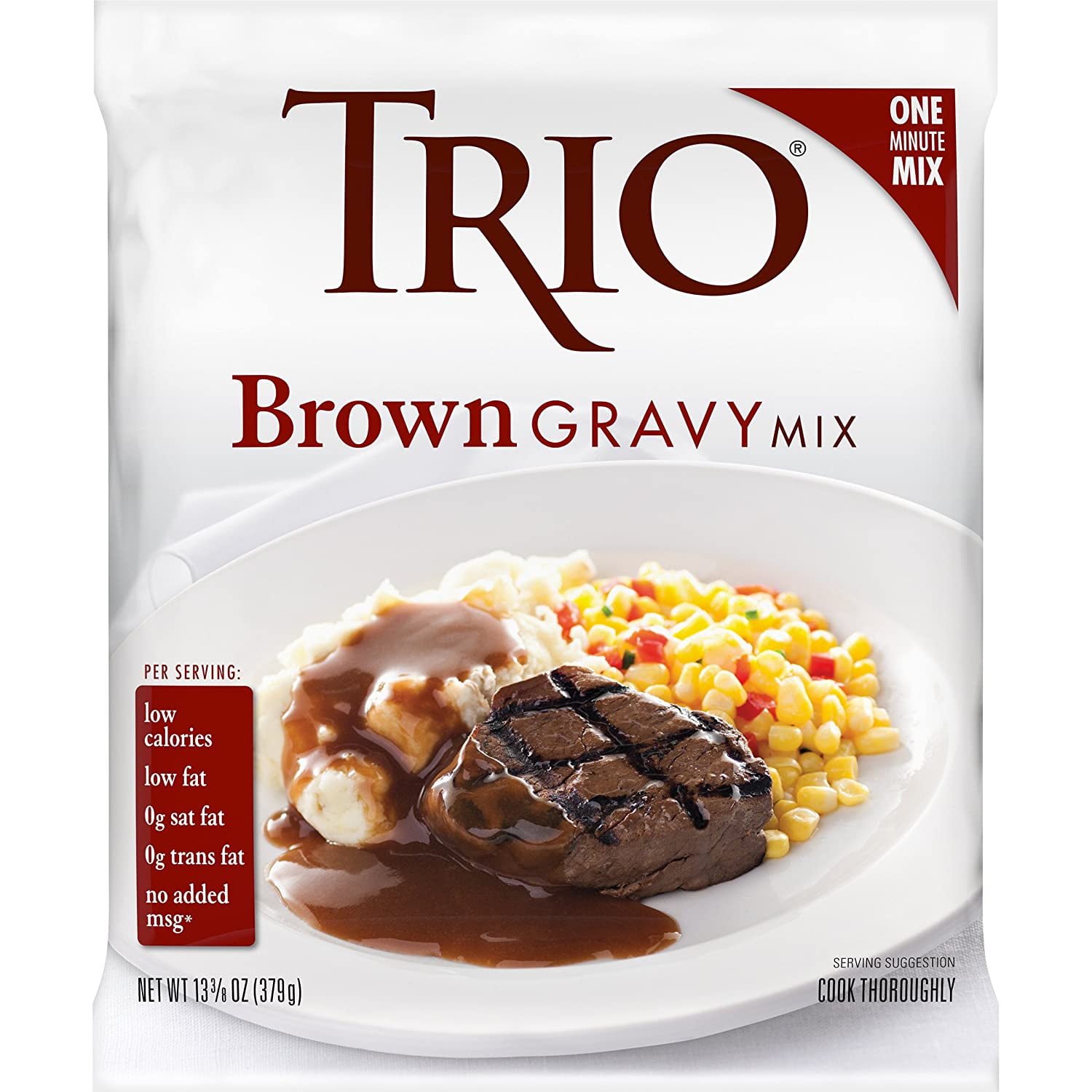 Trio Gravy Mix, Brown Gravy, Holiday Roasts, Dehydrated, Just Add Water