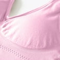 thumbnail image 5 of Fabrcox Black Sports Bras for Women Push Up Sports Bralettes with Removable Pads Comfortable Workout Fitness Yoga Full Coverage Bras Pink 36, 5 of 5