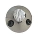 thumbnail image 4 of Sombrero de ala ancha para exteriores, para pesca, playa, con 2 ventiladores solares, ligero gris claro, 4 of 9