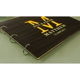 thumbnail image 3 of Custom Rustic Wedding Scrapbook Wood Engraved Name Bride & Groom Advice Guestbook, 3 of 6