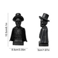 thumbnail image 3 of Tuvgenk Night Lights LED Lamp Skeleton Resin Autumn Halloween Decor Gifts Black Bedside Touch Lamp for Porches Yards Gardens Lawn, 3 of 6